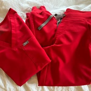Fig Scrubs ( great red color)